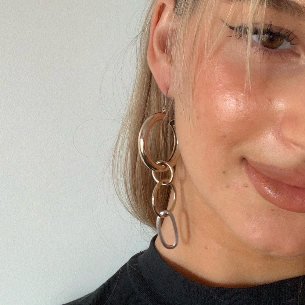Hoop on hoop Earrings